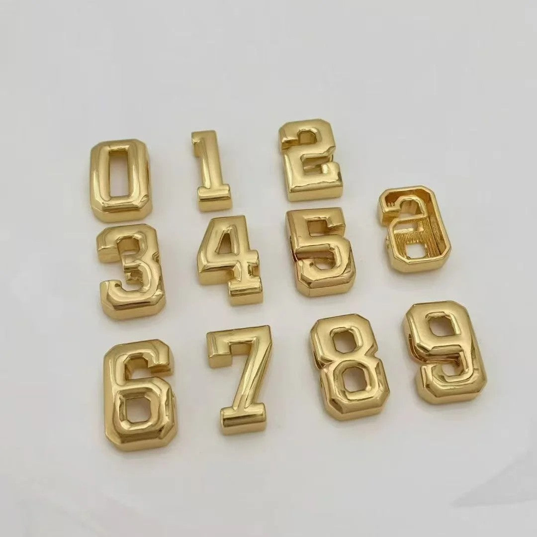 Gold-Tone Number Rope Bracelet