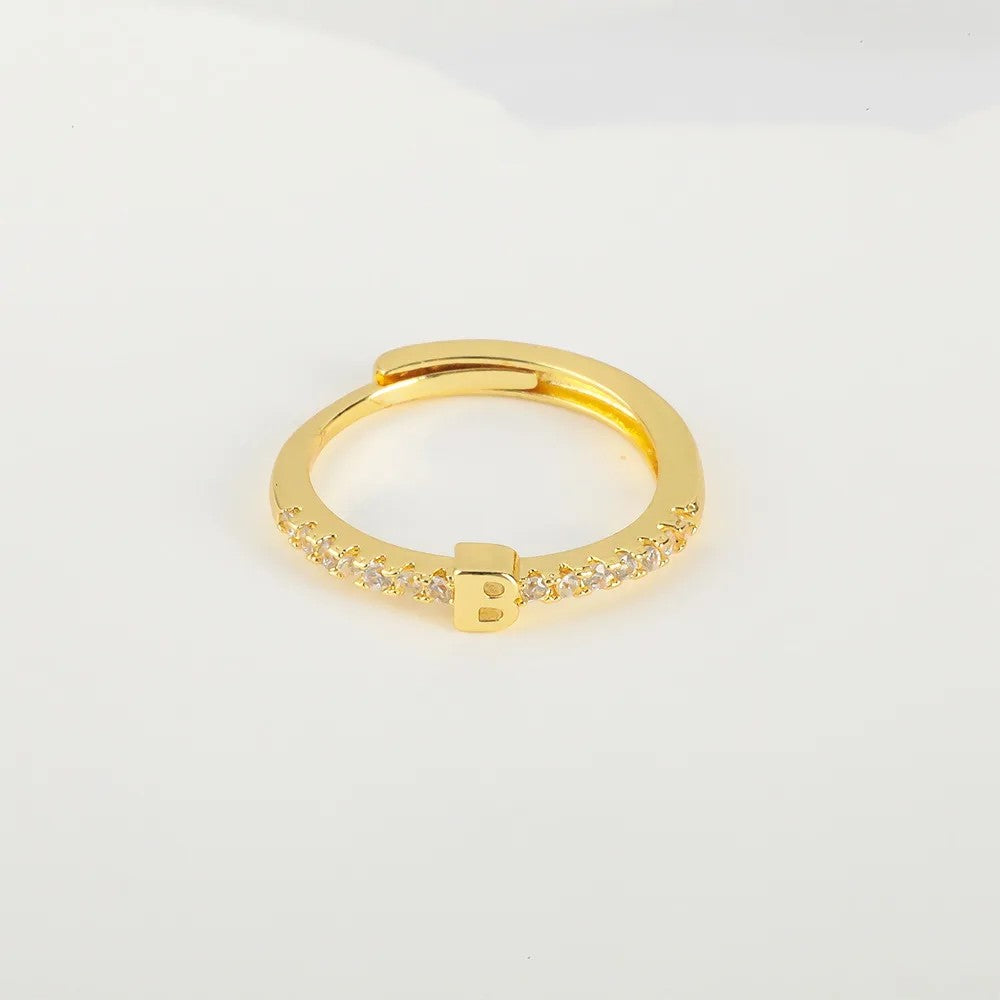 Zircon Initial Open Ring