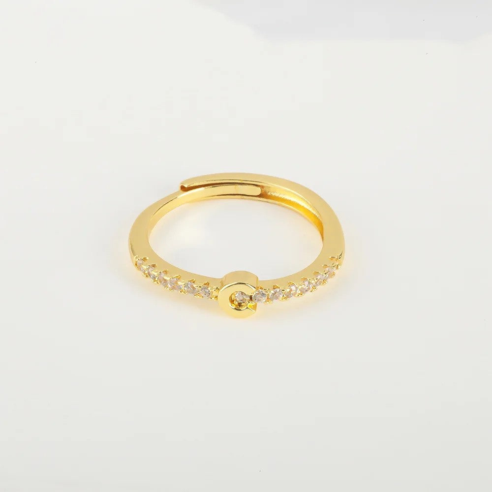 Zircon Initial Open Ring