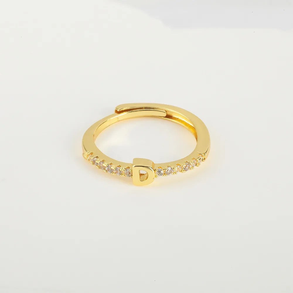 Zircon Initial Open Ring