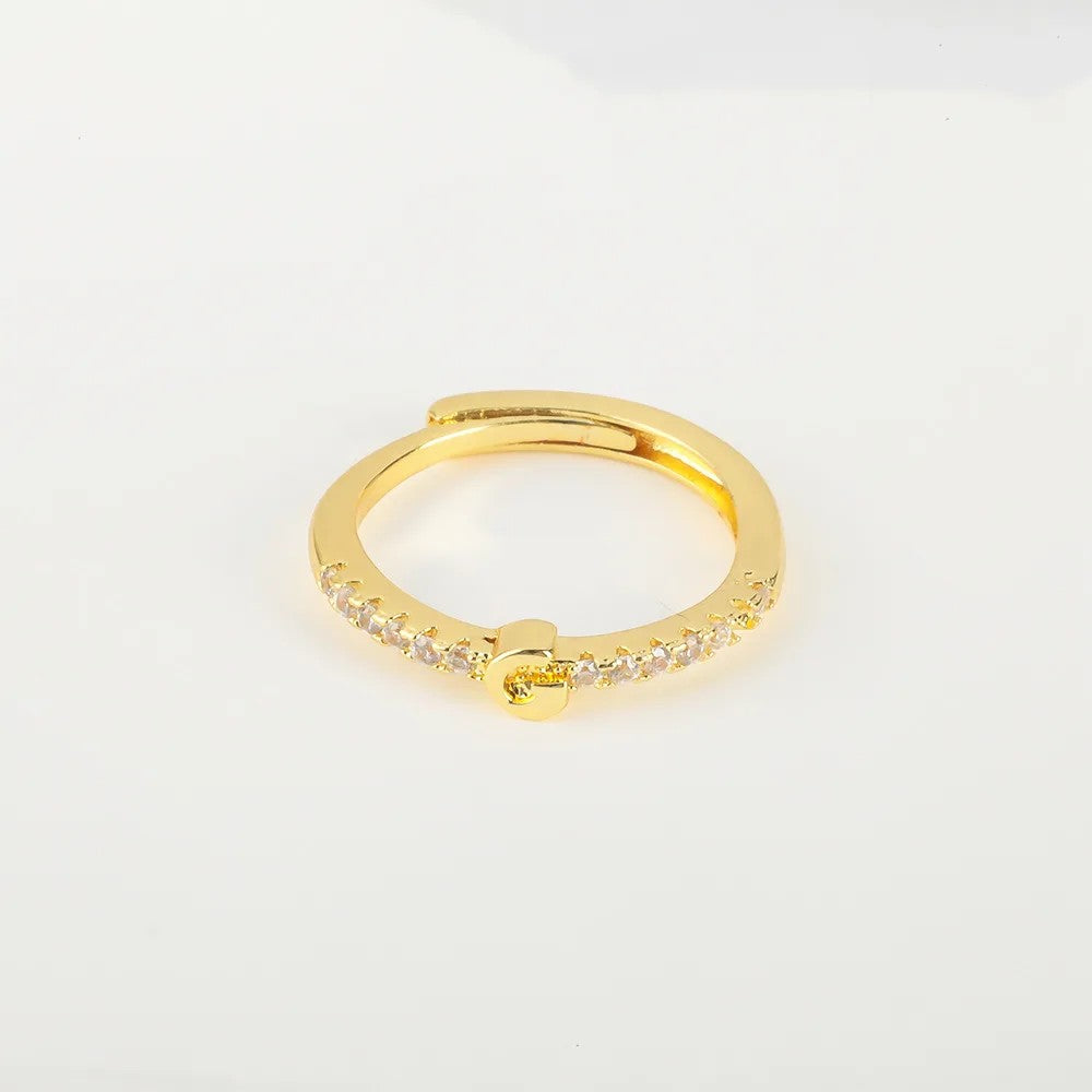 Zircon Initial Open Ring