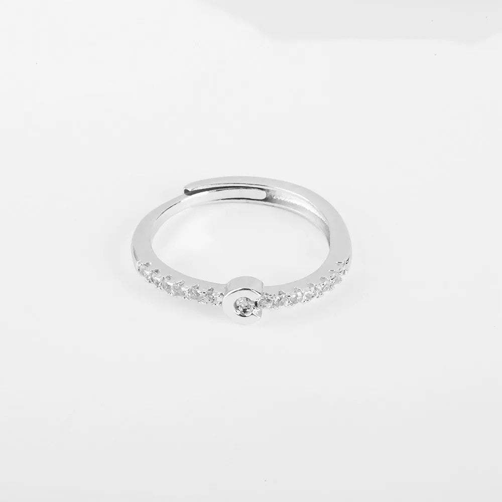 Zircon Initial Open Ring