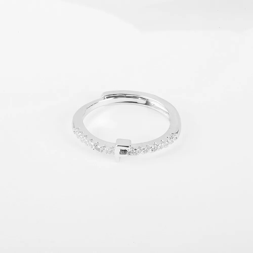 Zircon Initial Open Ring