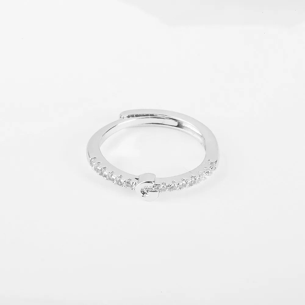 Zircon Initial Open Ring