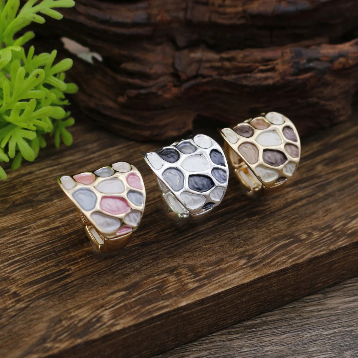 Mosaic Stone Statement Ring