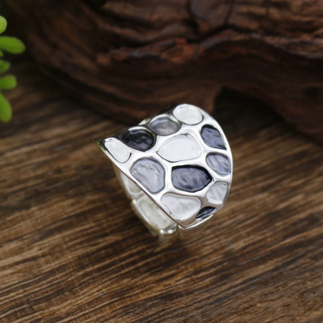 Mosaic Stone Statement Ring