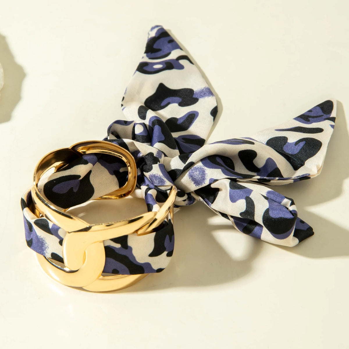 Woven Ribbon Cuff Bracelet