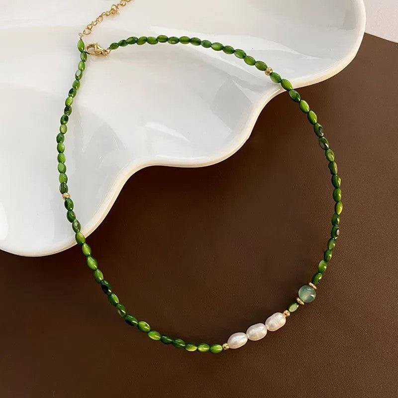 Turquoise Multi-Strand Beaded Necklace