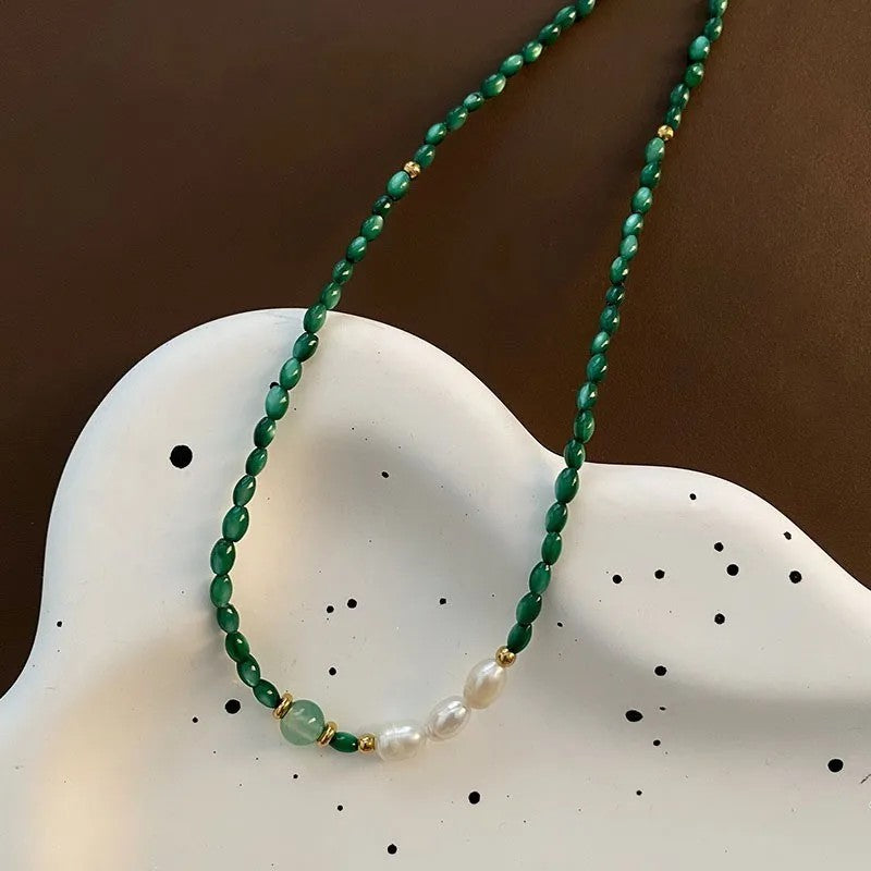 Turquoise Multi-Strand Beaded Necklace