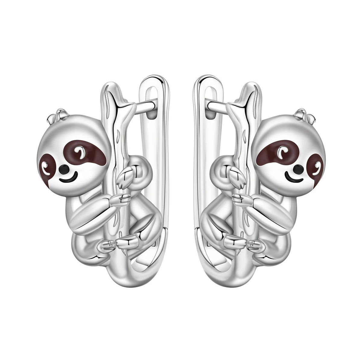 Raccoon Branch Drop Earrings