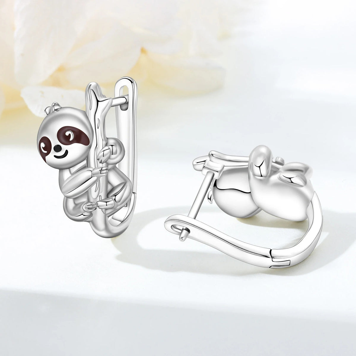 Raccoon Branch Drop Earrings
