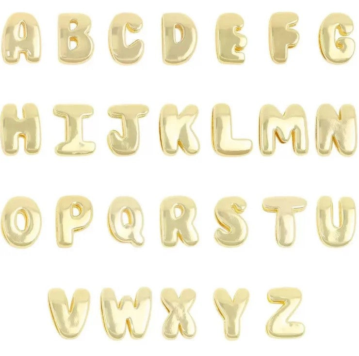 Gold Initial Woven Bracelet