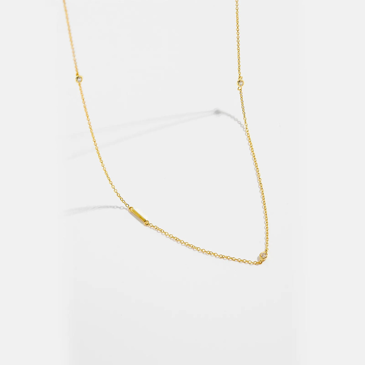 Minimalist Letter Initial Necklace