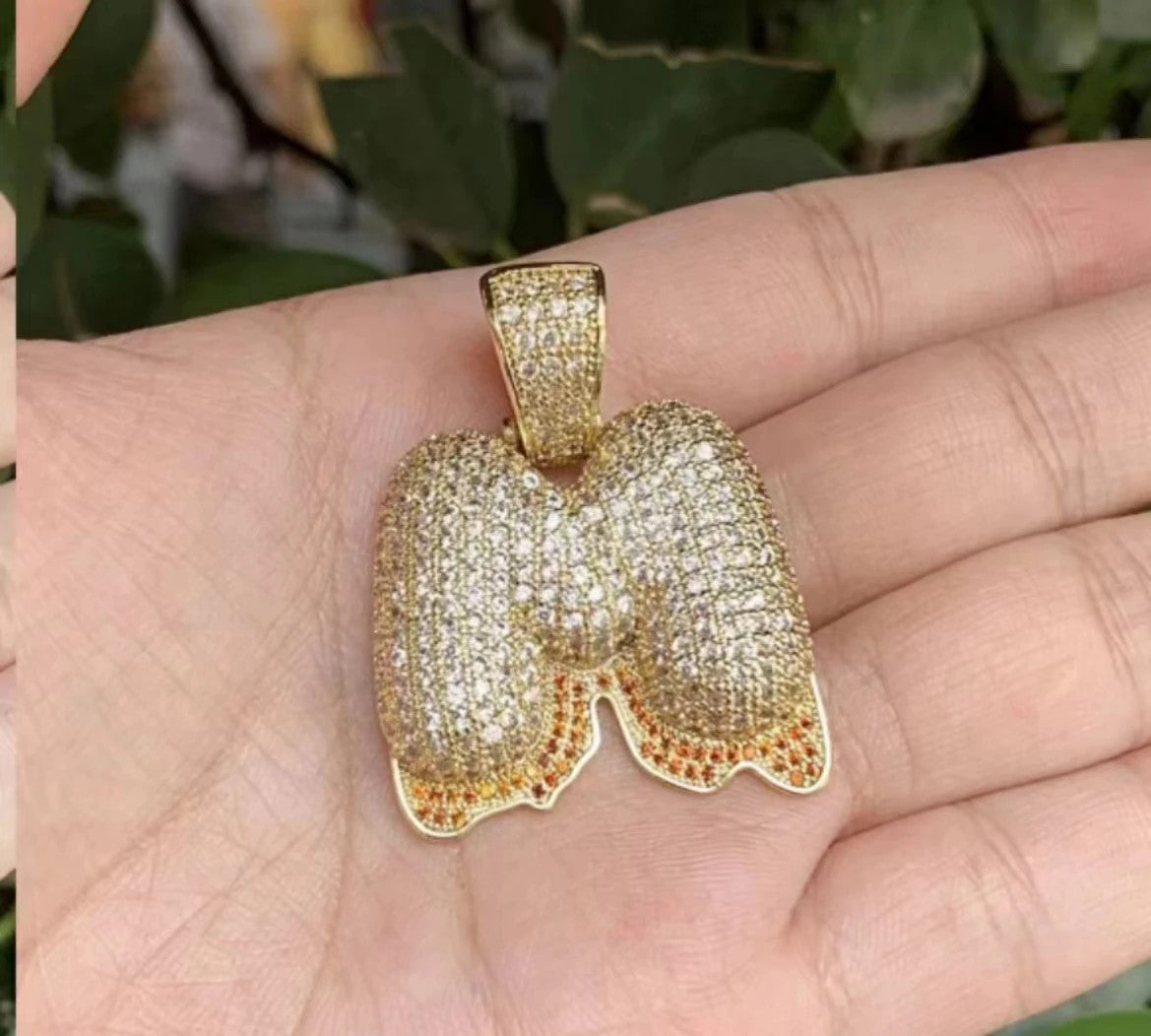 Zircon Pave Initial Necklace