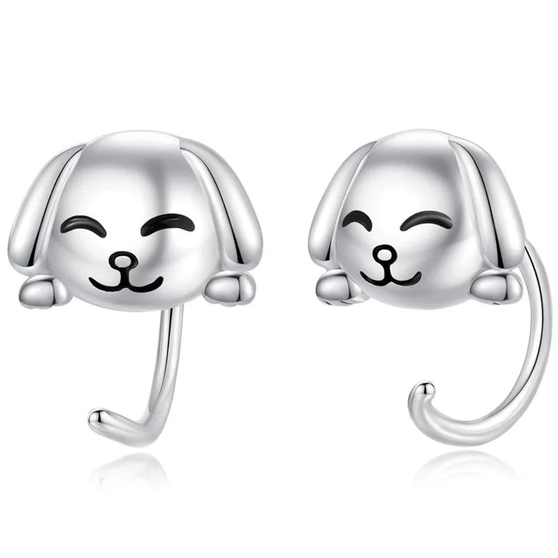 Smiling Puppy Ear Cuff