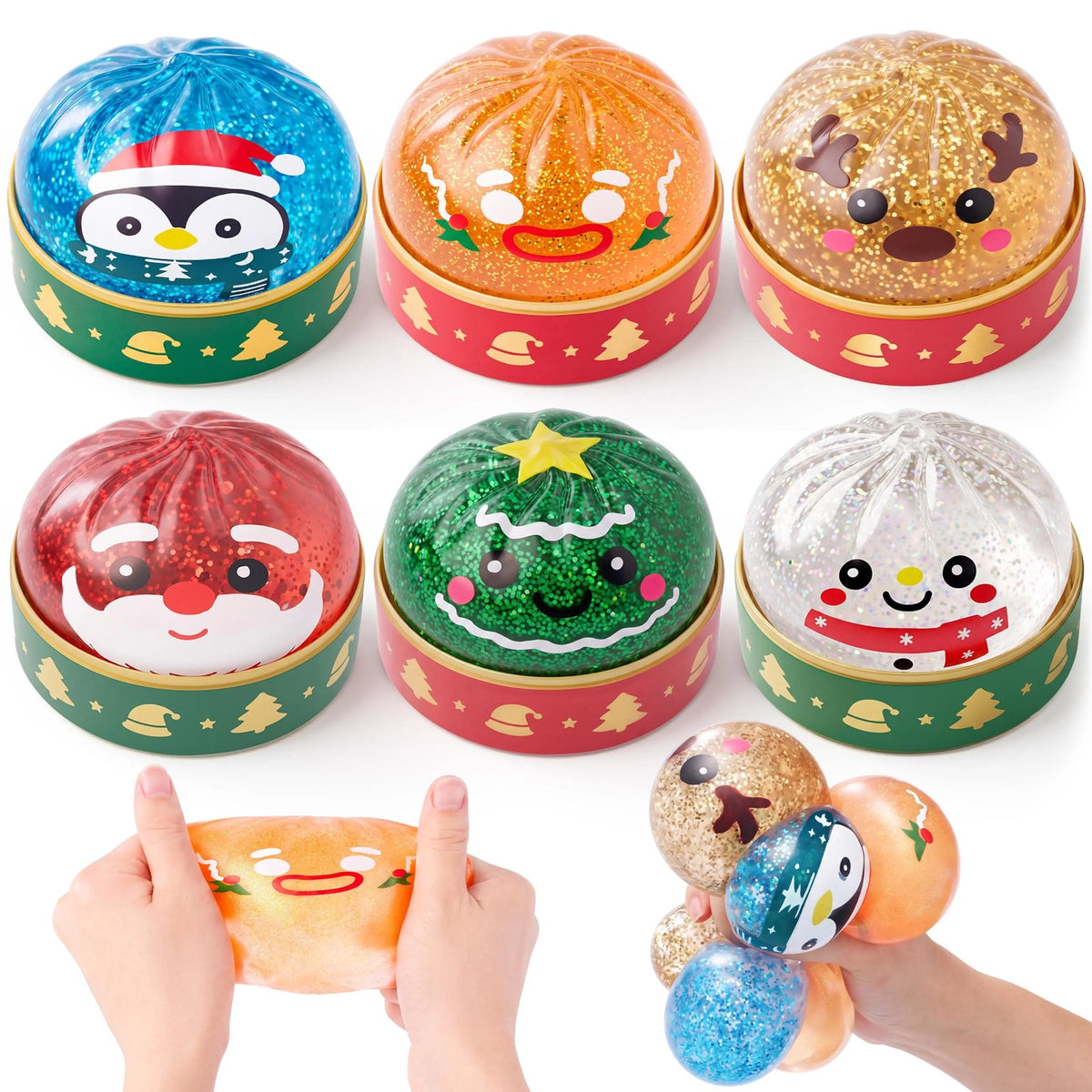 Holiday Character Squishy Toys
