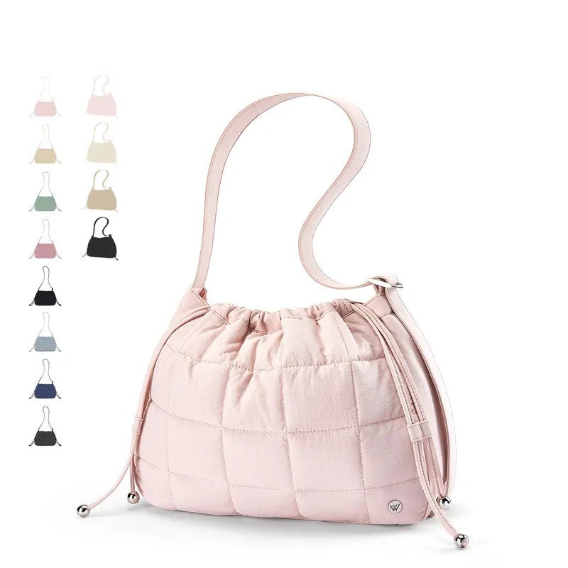 Quilted Puffer Shoulder Bag