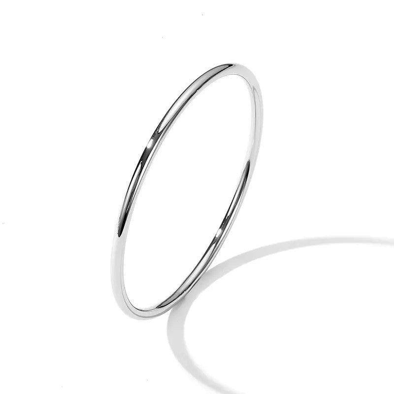 Polished Gold-Tone Cuff Bracelet