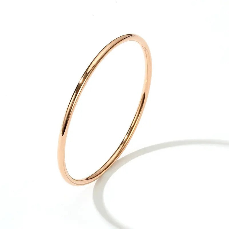 Polished Gold-Tone Cuff Bracelet