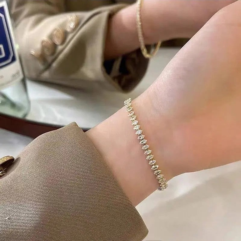Crystal Tennis Bracelet