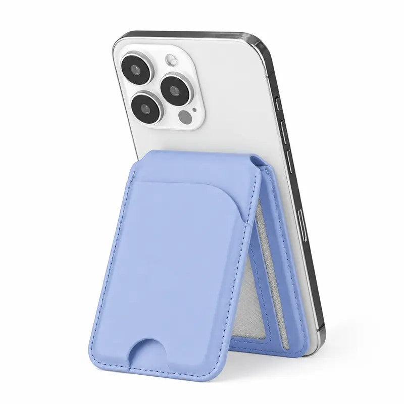 Magnetic Leather Card Wallet
