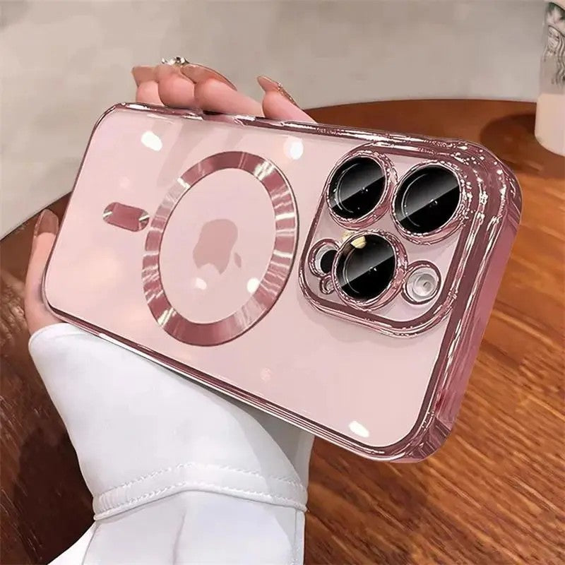 Gold-Tone Magnetic Phone Case