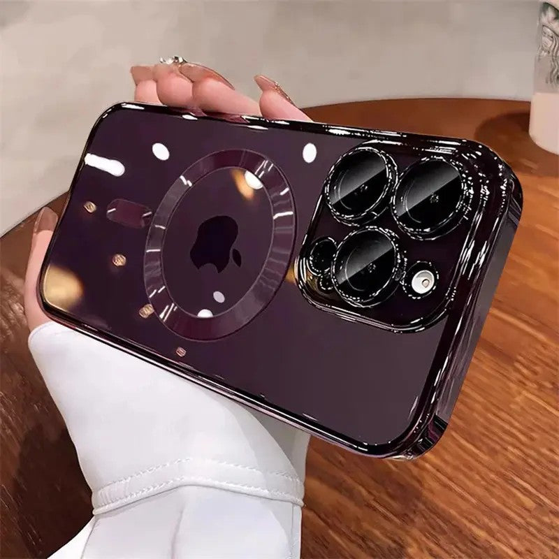 Gold-Tone Magnetic Phone Case