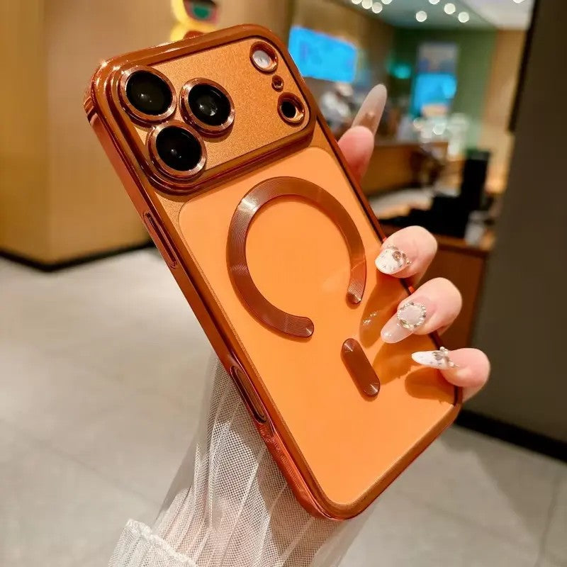 Gold-Tone Magnetic Phone Case