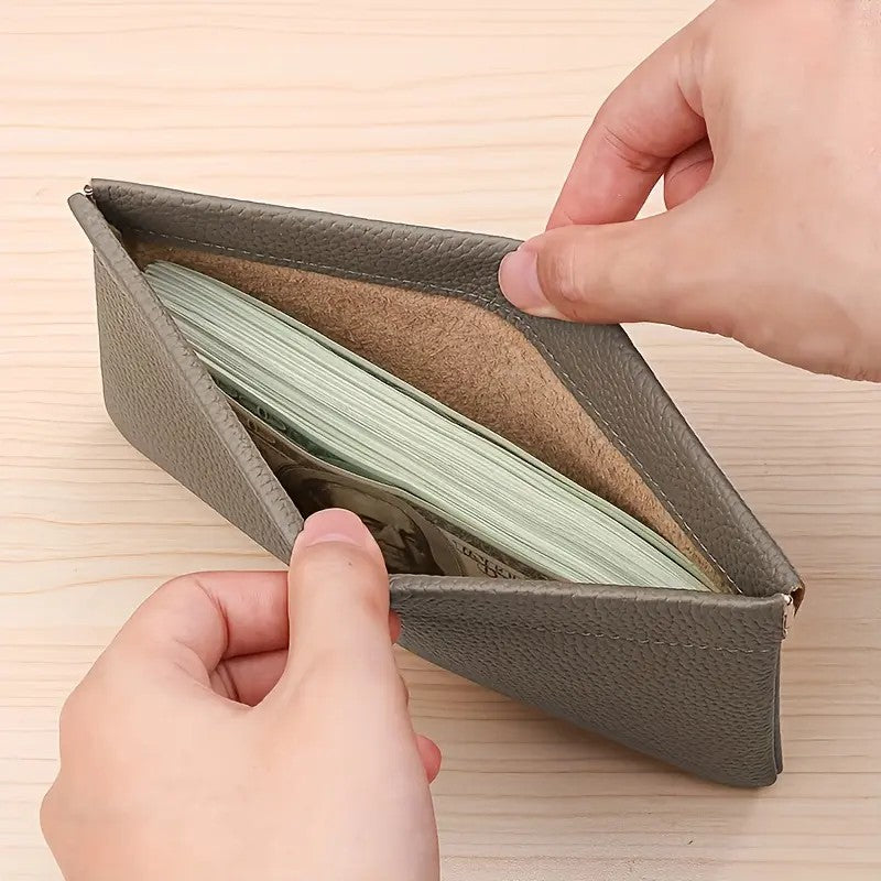 Textured Clutch Wallet