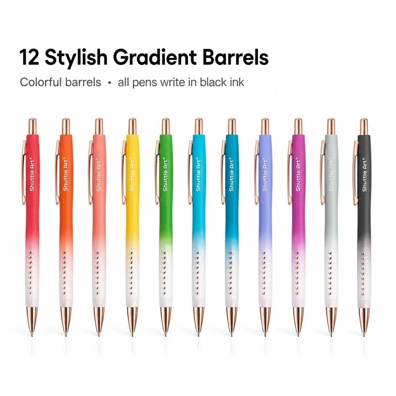 Gradient Ballpoint Pen Set