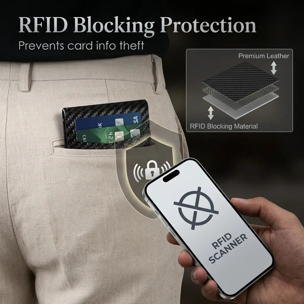 RFID Pop-Up Card Wallet