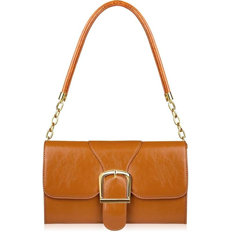 Buckle Chain Shoulder Bag