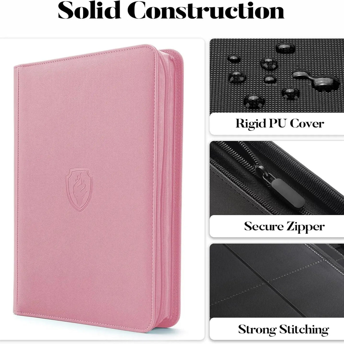 Shield Emblem Card Binder