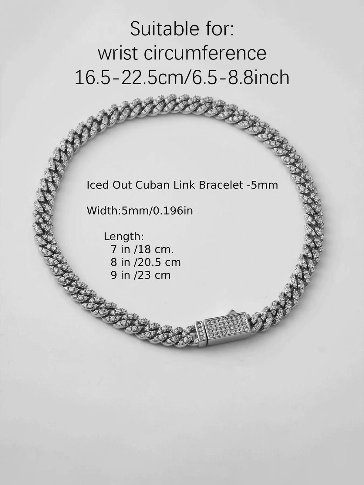 Pave Cuban Link Bracelet