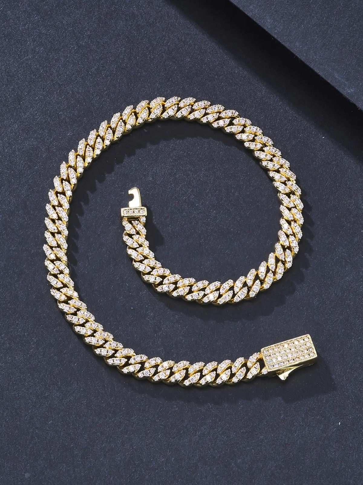 Pave Cuban Link Bracelet