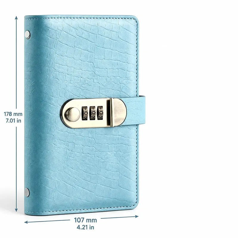 Geometric Pattern Lock Wallet
