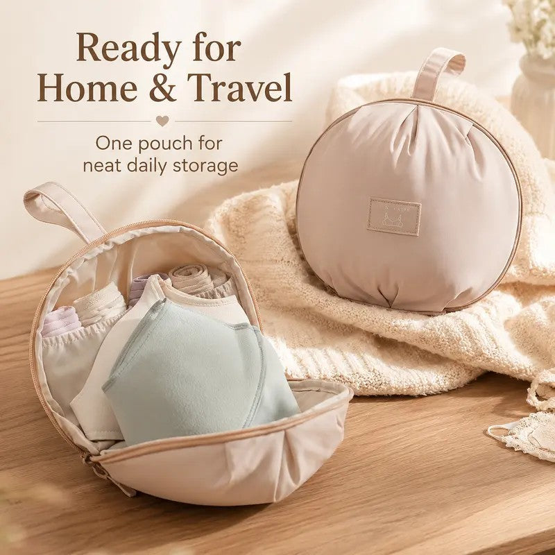 Round Travel Storage Pouch