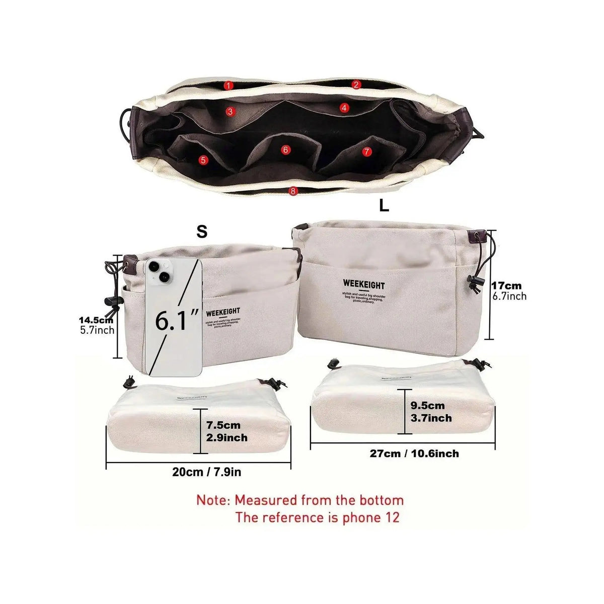 Lightweight Canvas Organizer