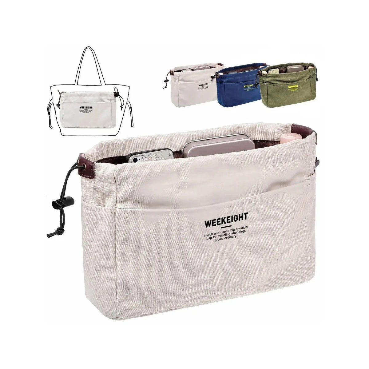 Lightweight Canvas Organizer