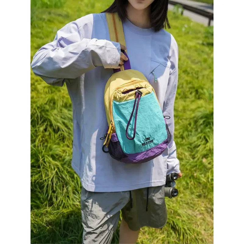 Color Block Mini Backpack