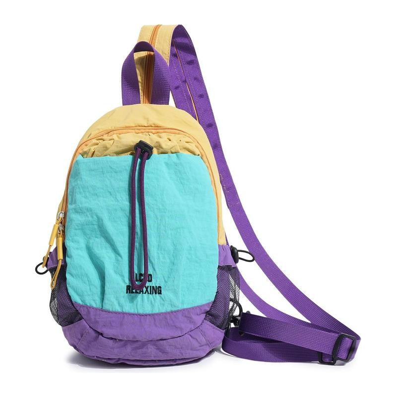 Color Block Mini Backpack