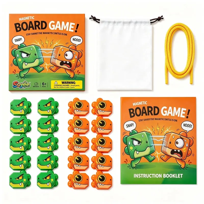 Dinosaur Magnetic Strategy Game Set
