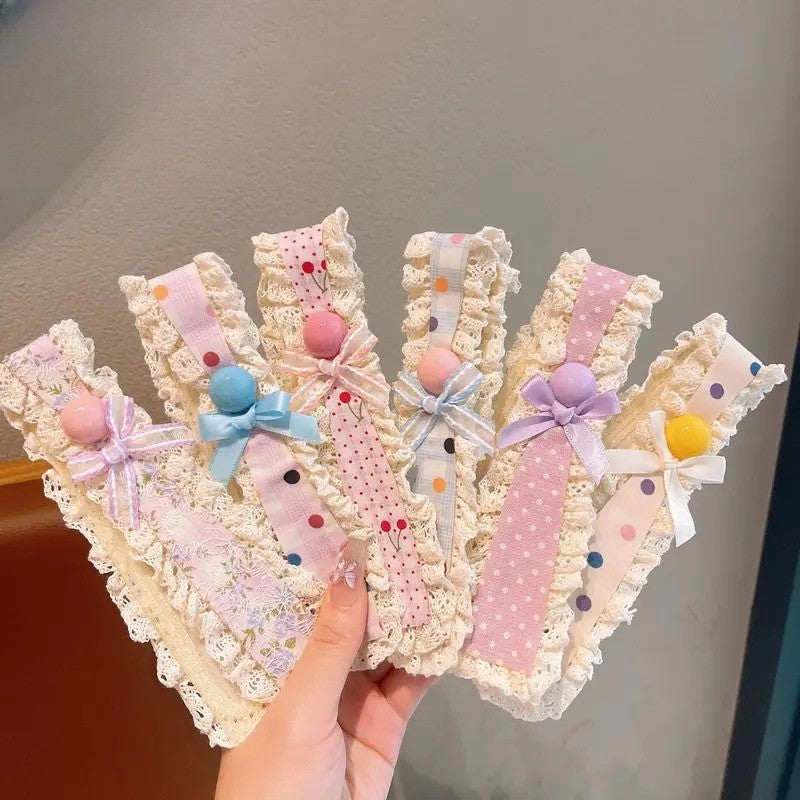 Lace Bow Hair Clip