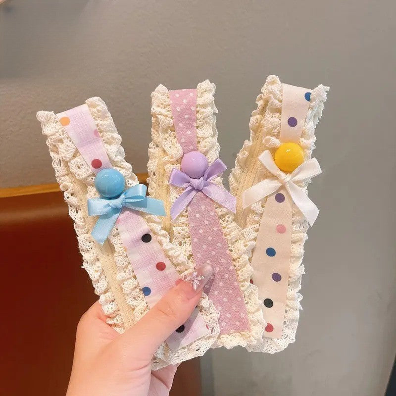 Lace Bow Hair Clip
