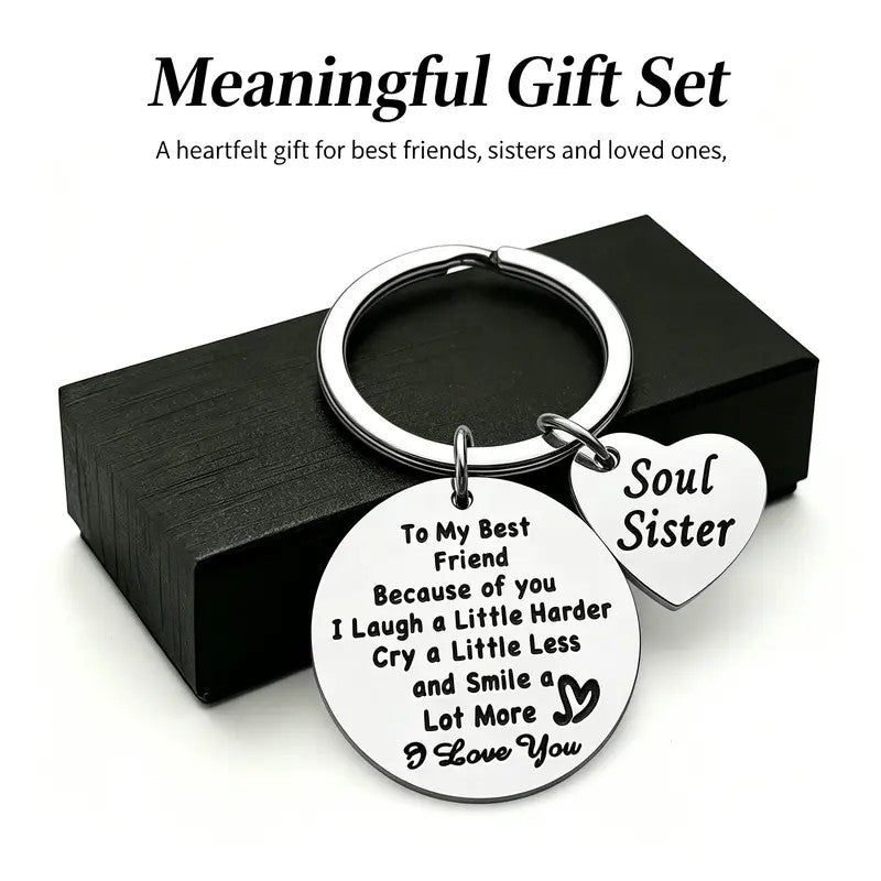 Soul Sister Keychain Set