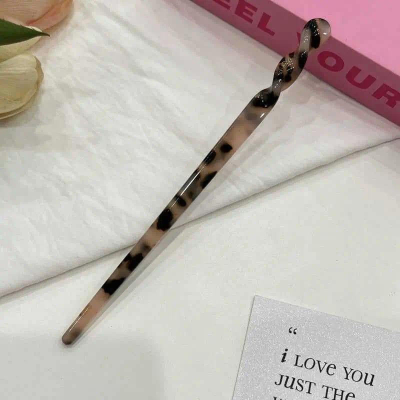 Twisted Spiral Hair Stick Set