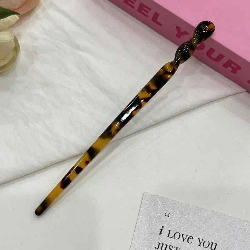 Twisted Spiral Hair Stick Set