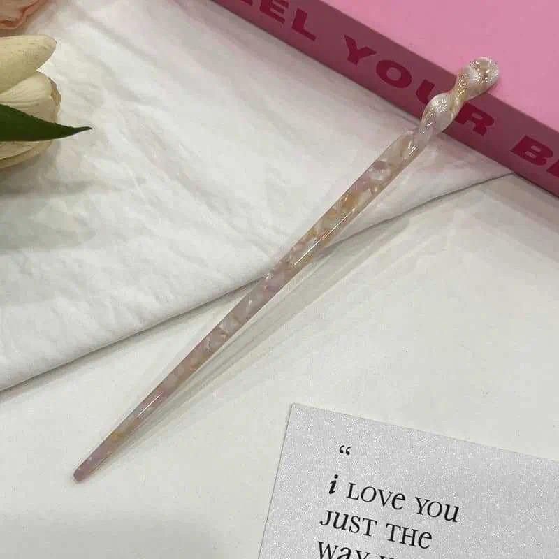 Twisted Spiral Hair Stick Set