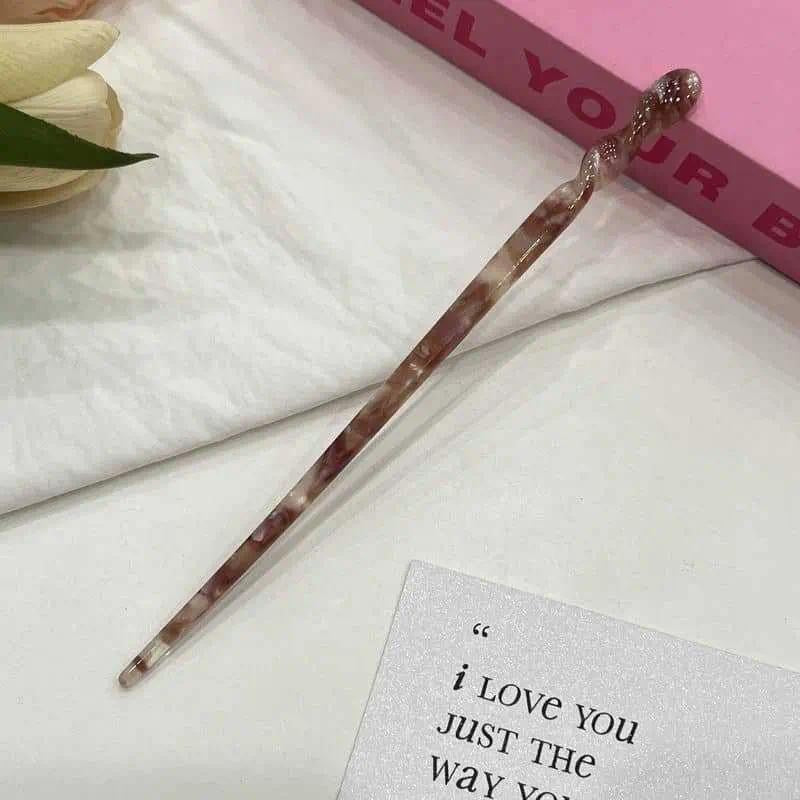 Twisted Spiral Hair Stick Set