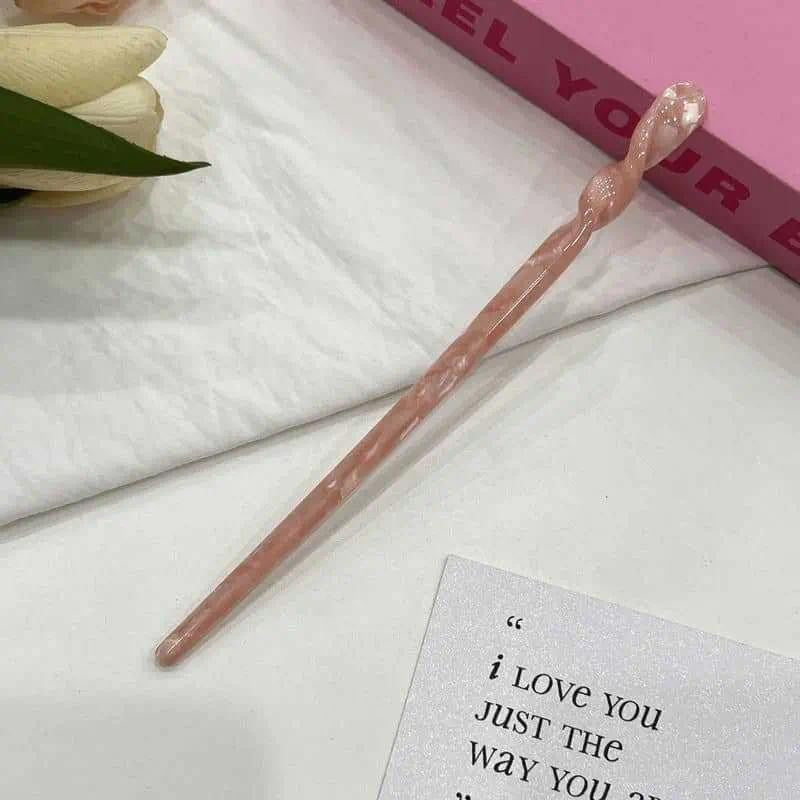 Twisted Spiral Hair Stick Set
